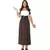 Déguisement tavernière médiévale femme, Taille: Medium (38–40)