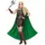Déguisement viking fourrure avec cape femme, Taille: X-Small
