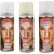 Bombe laque pour cheveux paillettés 125 ml, Couleur: Argent (billets)