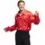 Rood discokostuum voor mannen, Maat: XX-Large (58/60)