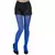 Collants opaques bleus adulte, Taille: XX-Large