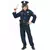 Politie agent kostuum voor jongens, Maat: 5–7 jaar (128 cm)