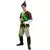 Bruine en groene Robin Hood outfit voor mannen, Maat: Small