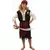 Déguisement pirate corsaire noir et rouge fille, Taille: 7–9 ans (120–130 cm)