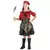 Déguisement pirate rayures dorées fille, Taille: 10–12 ans (130–140 cm)