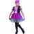 Roze doodskop piraten kostuum voor meisjes, Maat: 3–4 jaar (92–104 cm)