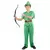 Lichtgroen Robin hood pak voor jongens, Maat: 7–9 jaar (120–130 cm)