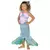 Déguisement sirène enfant fille, Taille: 8–10 ans (146 cm)