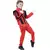 Déguisement star de la pop rouge garçon, Taille: 10–12 ans (130–140 cm)
