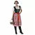 Déguisement Bavaroise robe longue femme, Taille: Small