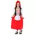 Déguisement chaperon rouge long fille, Taille: 10–12 ans (130–140 cm)