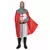 Déguisement chevalier croisé médiéval homme, Taille: X-Large