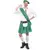 Groen Schotse outfit voor heren, Maat: X-Large