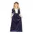 Déguisement dame médiévale bleue fille, Taille: 5–6 ans