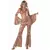 Déguisement Disco Paillette pour femme, Taille: Small (38/40)