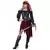 Sexy fluweelachtige piraten outfit voor vrouwen, Maat: Medium (40/42)
