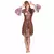 Retro hippie psychedelische outfit voor vrouwen, Maat: Medium/Large