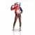 Luxe Harley Quinn - Suicide Squad™ kostuum voor vrouwen, Maat: X-Small