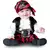 Piraten kostuum voor baby's - Klassiek, Maat: 6–12 maanden (66–74 cm)