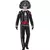 Mexicaanse skelet kostuum voor heren Halloween, Maat: X-Large