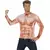 T-shirt muscles adulte, Taille: Large