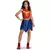 Déguisement classique Wonder Woman Justice League™ fille, Taille: 8–10 ans (123 à 140 cm)