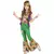 Déguisement hippie flower power vert fille, Taille: 7–9 ans (120–130 cm)