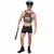 Déguisement policier coquin homme, Taille: Large