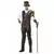 Déguisement aventurier Steampunk homme, Taille: Large