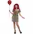 Déguisement clown psycho femme, Taille: Medium