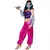 Déguisement  danseuse orientale avec coiffe femme, Taille: Small/Medium