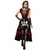Dia de los Muertos elegant kostuum voor vrouwen, Maat: X-Large (44/46)