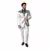 Costume Mr. Shiny Silver homme Opposuits™, Taille: Medium (EU 48–50)