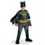 Klassiek Batman Justice League™ kostuum voor jongens, Maat: 9–10 jaar (134 tot 140 cm)