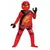 Déguisement deluxe Kai Ninjago - LEGO™ enfant, Taille: 5–6 ans (109–126 cm)