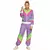 Retro joggingpak vermomming voor vrouwen, Maat: Large