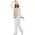 Déguisement licorne blanche et multicolore adulte, Taille: X-Large