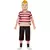 Déguisement Pugsley Famille Addams™ enfant, Taille: 4–6 ans (115/128 cm)