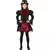 Déguisement Steampunk rouge glamour fille, Taille: 9 ans (125–135 cm)