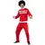 Rood jaren 80 trainingspak voor volwassenen, Maat: Large