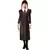 Wednesday Addams™ kostuum kinderen, Maat: 9–10 jaar (134 tot 140 cm)