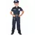 Déguisement policier à manches courtes enfant, Taille: 4–6 ans (110–120 cm)