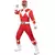 Power Ranger™ kostuum rood volwassene, Maat: X-Large
