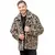 Manteau en fausse fourrure léopard adulte, Taille: Medium