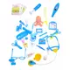Kit d'accessoires de docteur bleu 39 pièces
