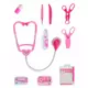 Dokters set 10 stuks roze