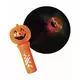 Torche spinner lumineux citrouille 12x5 cm