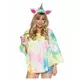 Tunique à capuche licorne femme