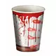 6 Gobelets en carton Halloween ensanglanté 240 ml