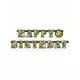 Guirlande articulée Happy Birthday militaire 1.6 mètres